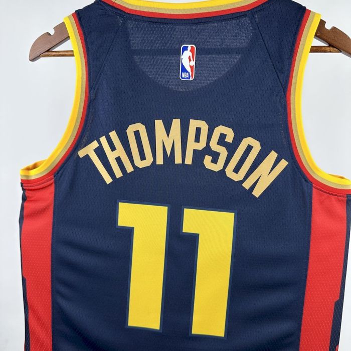 Klay Thompson Golden State Warriors City Edition Swingman Jersey 24/25 Blue