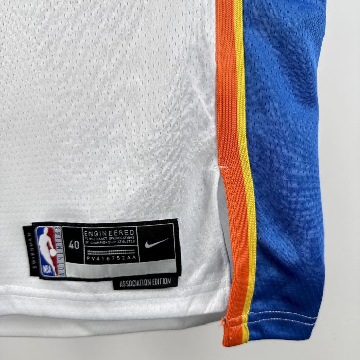Chet Holmgren Oklahoma City Thunder Association Edition Swingman Jersey White