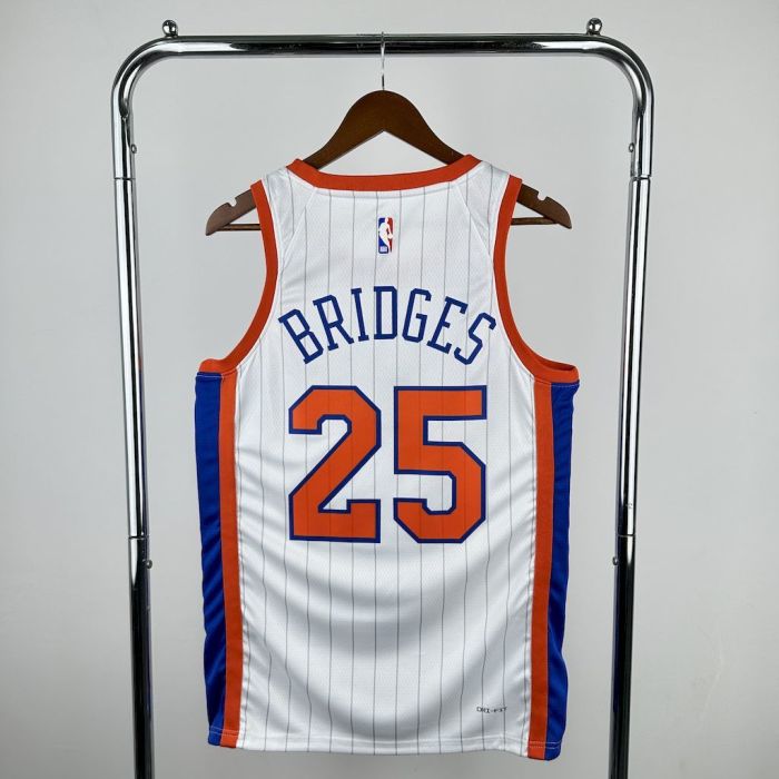Mikal Bridges New York Knicks City Edition Swingman Jersey 24/25