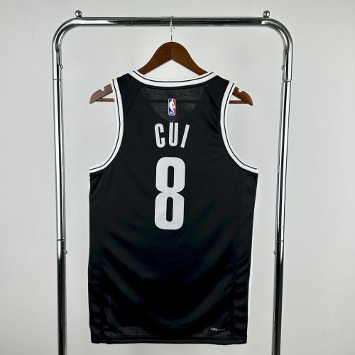 Cui Yongxi  Brooklyn Nets Icon Edition Swingman Jersey Black