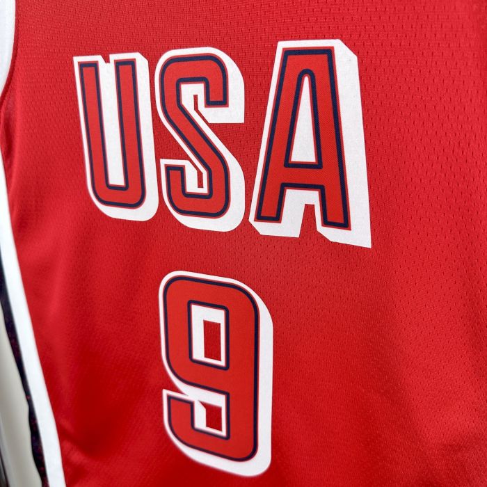 Tyrese Haliburton Tatum Team USA 2024 Swingman Jersey Red
