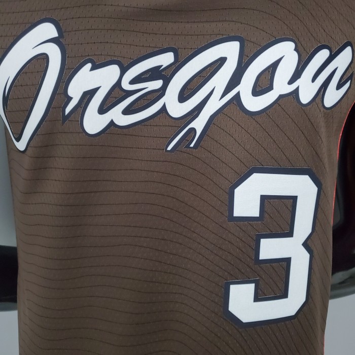 C.J. McCollum Portland Trail Blazers Swingman Jersey Brown