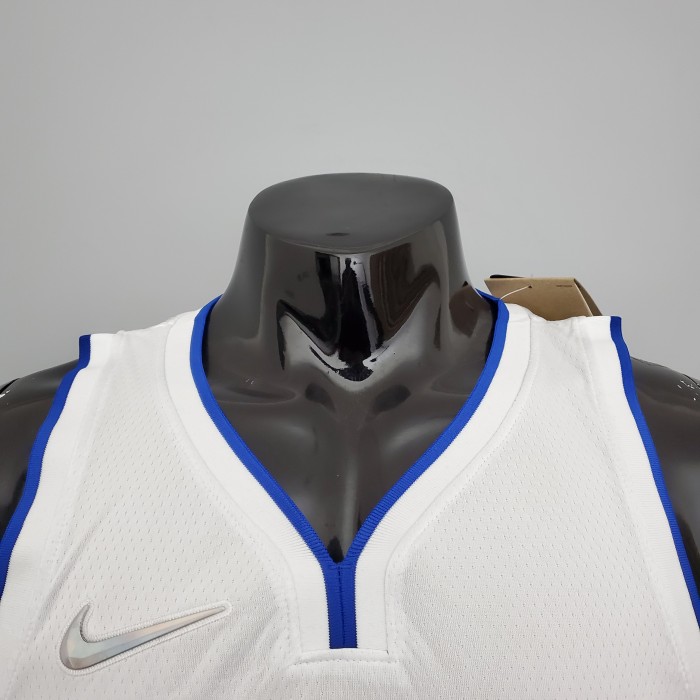 Allen Iverson Detroit Pistons 75th Anniversary Swingman Jersey White