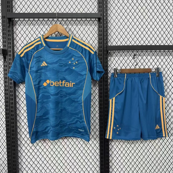 Cruzeiro Third Kids Suit 25/26