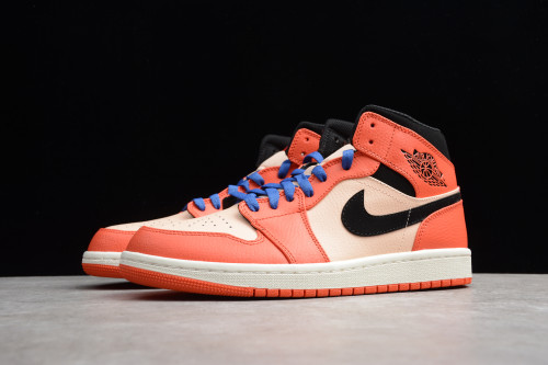 Air Jordan 1 Mid Turbo Green Black-Hiper Pink BQ6931-800