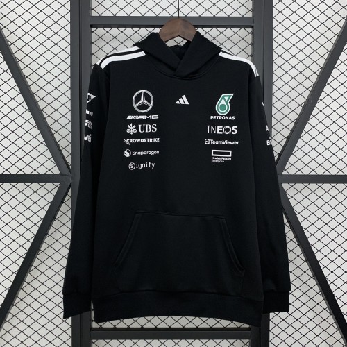 2025 Mercedes AMG Hoodie Black NO Number