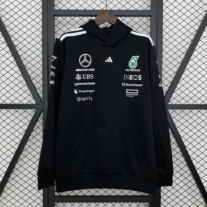 2025 Mercedes AMG Hoodie Black NO Number