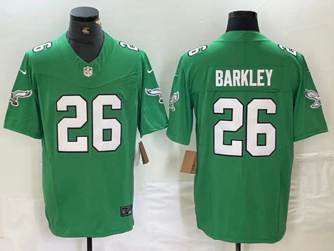 Philadelphia Eagles Retro Edition Grass Green 2023 NO.26 BARKLAY