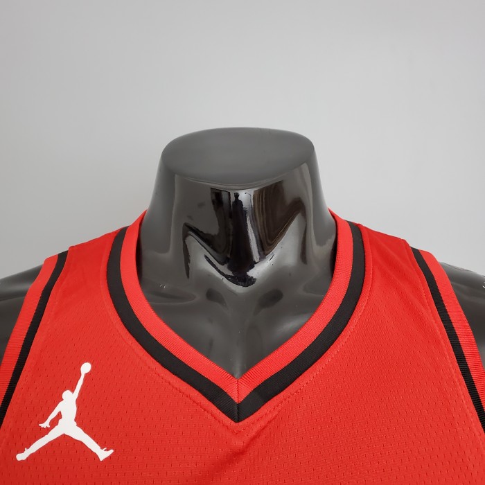 C.J. McCollum Portland Trail Blazers Swingman Jersey Red