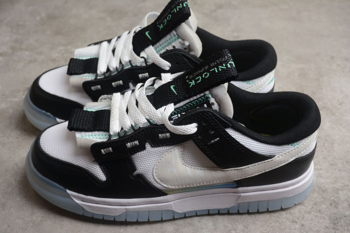 Air SB Dunk Jumbo Unlock Your Space White Ice Blue Casual Shoes FJ7067-114