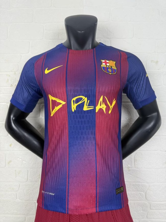 Barcelona x Ed Sheeran Home Player Jersey 25/26