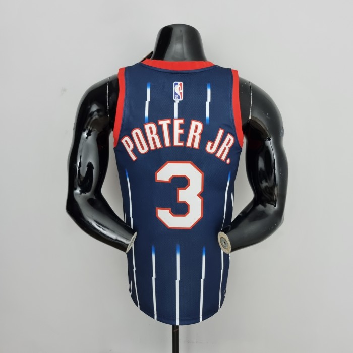 PORTER JR. Houston Rockets 2022 City Edition Swingman Jersey Blue