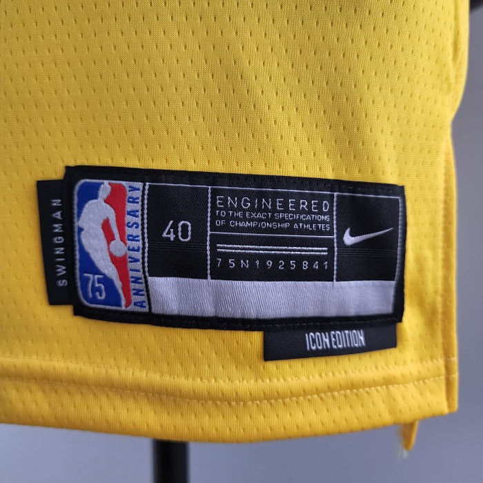 Juan Toscano-Anderson Los Angeles Lakers 75th Anniversary Swingman Jersey Yellow