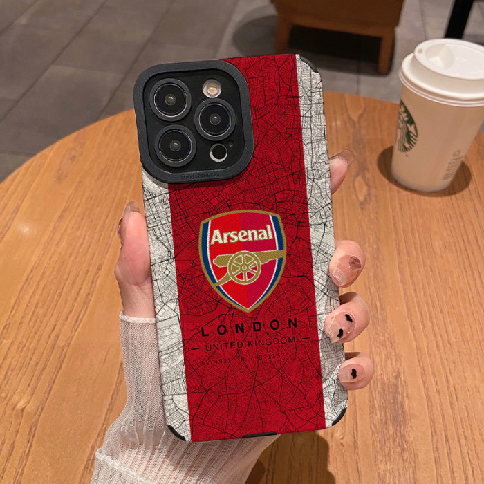 Football Phone Case For iPhone 16 16PRO 16PROMAX 15 15PRO 14 12 11 XS Max Matte Shockproof Soft Silicone Cover