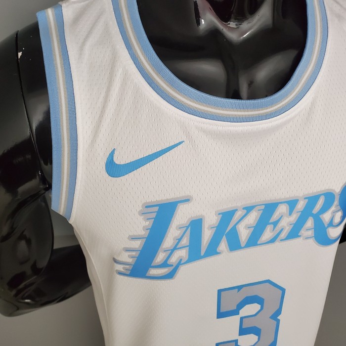 Anthony Davis Los Angeles Lakers 2020/21 Swingman Jersey White