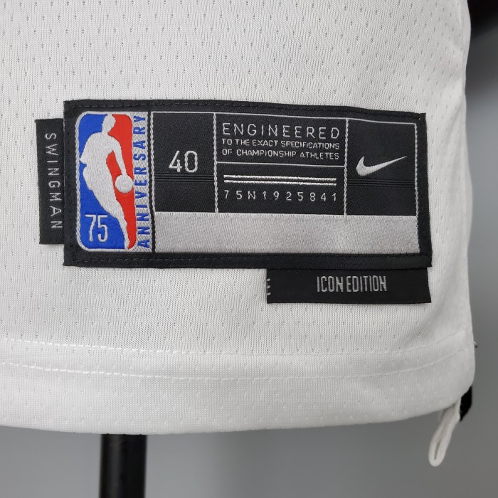 LaMarcus Aldridge Brooklyn Nets 75th Anniversary Swingman Jersey White