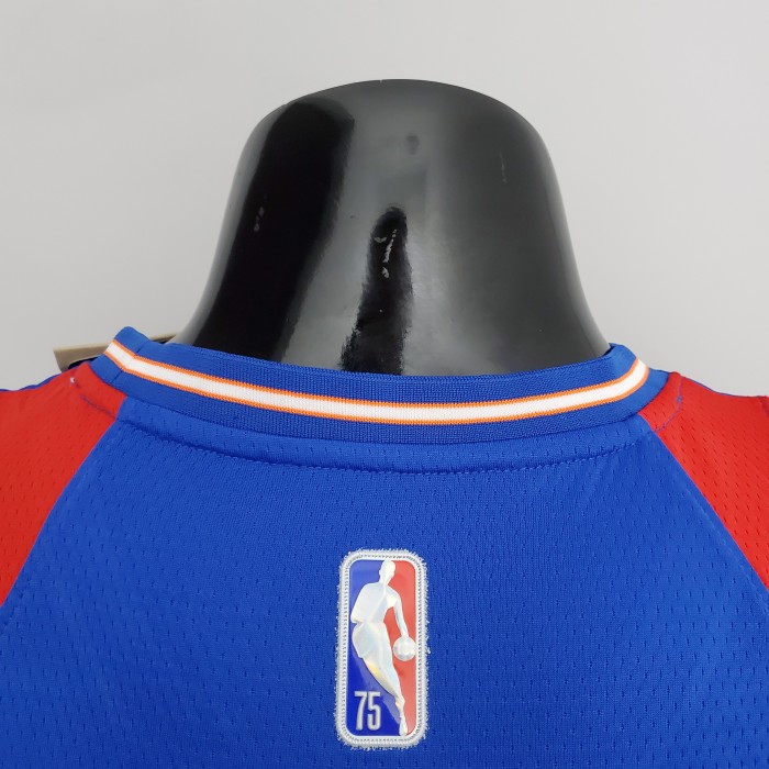 Kyle Kuzma Washington Wizards 75th Anniversary Swingman Jersey Blue