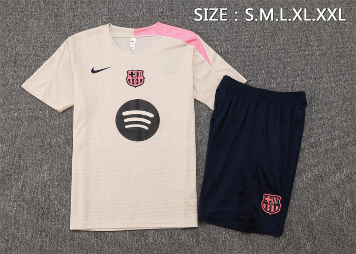 Barcelona Training Short Sleeve Suit 25/26