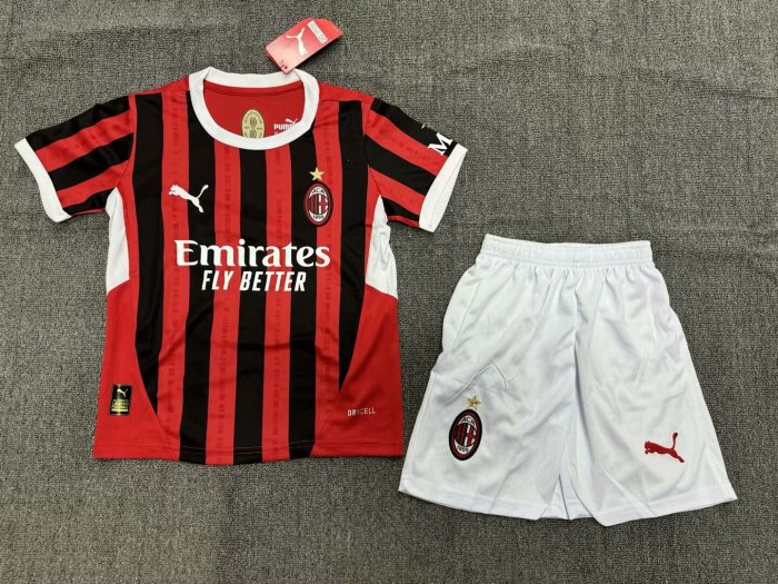 AC Milan Home Kids Jersey 24/25
