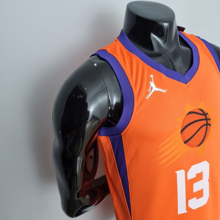 Steve Nash Phoenix Suns 75th Anniversary Swingman Jersey Orange