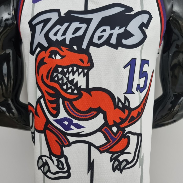 Vince Carter Toronto Raptors Swingman Jersey White