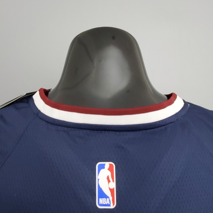 Nikola Jokic Denver Nuggets Swingman Jersey Navy Blue