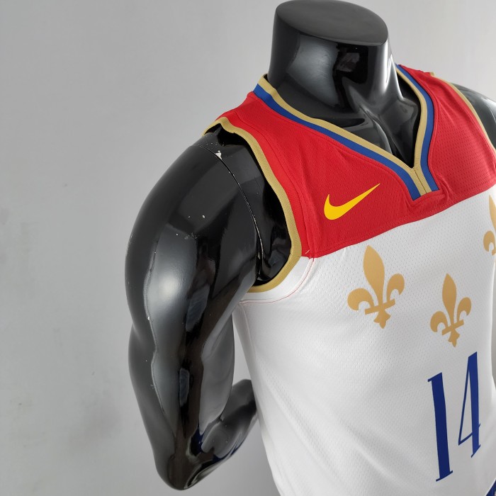 Brandon Ingram New Orleans Pelicans Urban Edition Swingman Jersey White