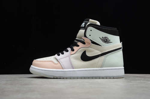 Air Jordan 1 Zoom CMFT Easter Blue Yellow Green White CT0979-101