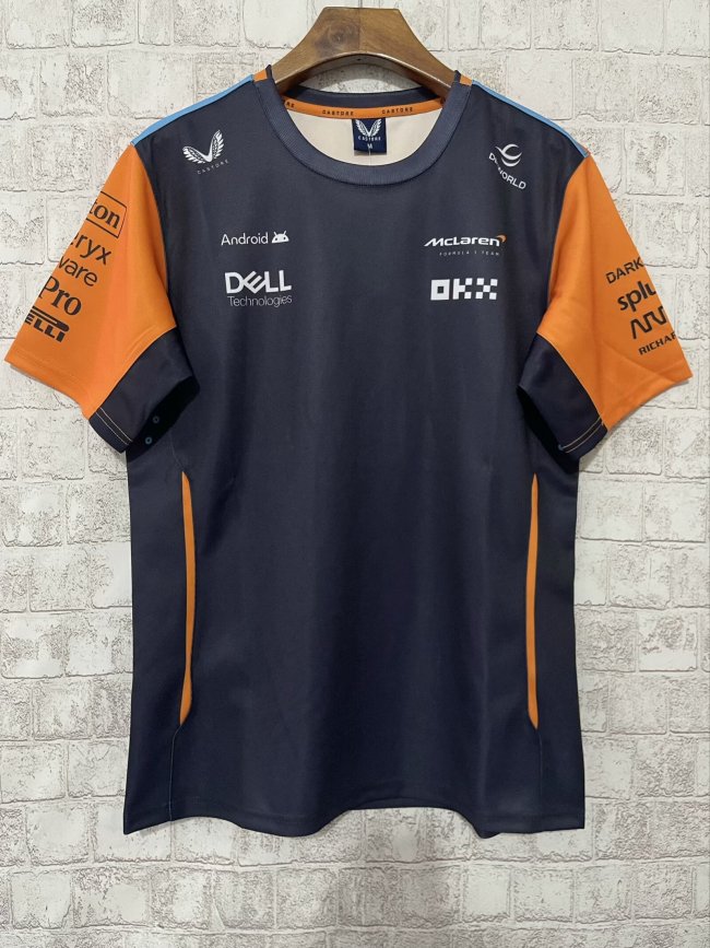 McLaren Polo Shirt Black NO Number