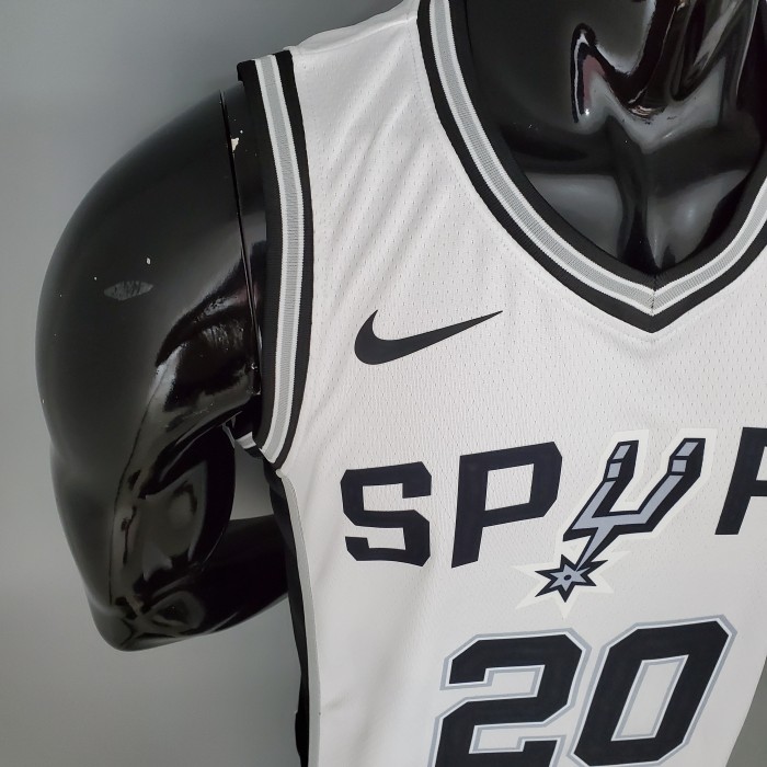 Manu Ginobili San Antonio Spurs Swingman Jersey White