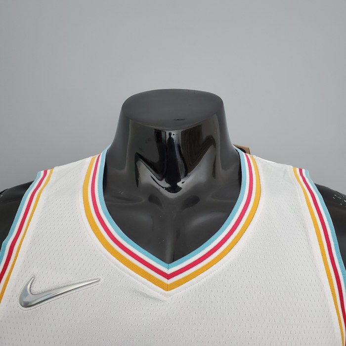Tony Parker San Antonio Spurs 2022 City Edition Swingman Jersey White