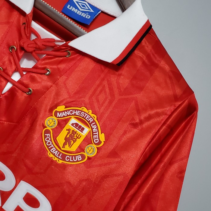 Manchester United Home Retro Jersey 1992/94