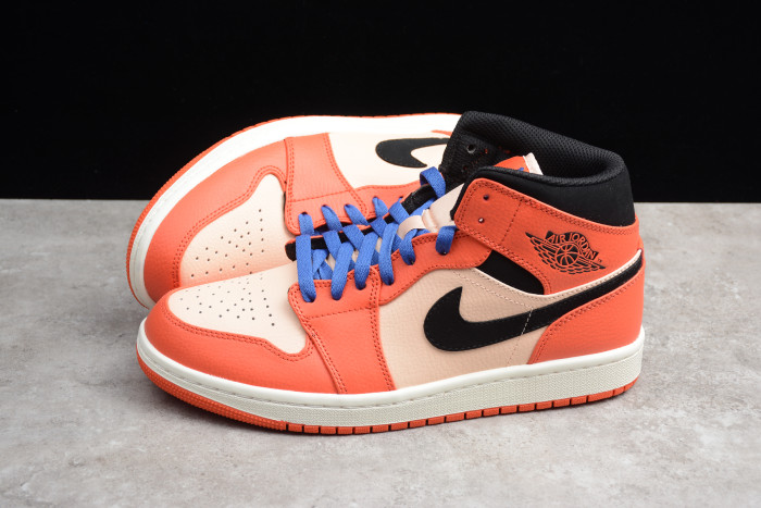 Air Jordan 1 Mid Turbo Green Black-Hiper Pink BQ6931-800