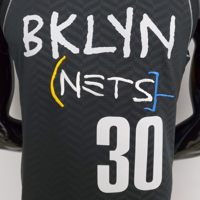 Seth Curry Brooklyn Nets Swingman Jersey Black