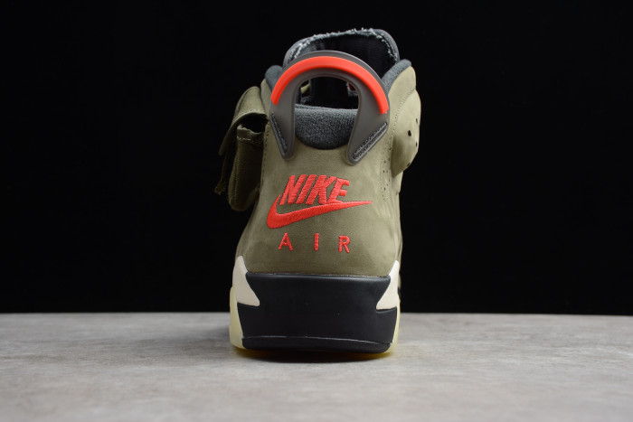 Air Jordan 6 Retro x Travis Scott OIive Green (CN1084-200)