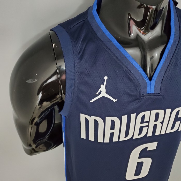 Kristaps Porzingis Dallas Mavericks Theme Limited Edition Swingman Jersey Blue