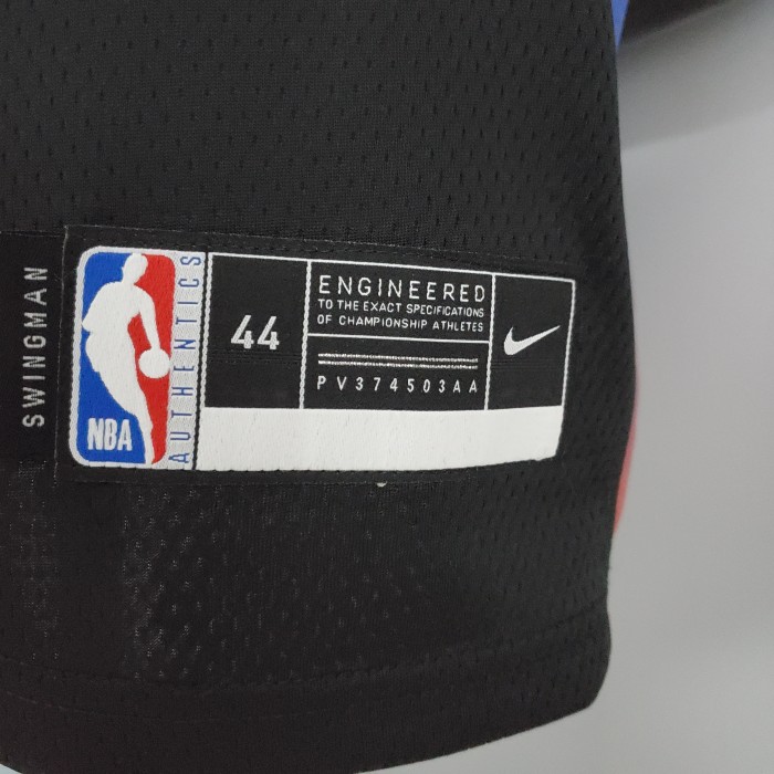 RJ Barrett New York Knicks City Edition Swingman Jersey Black