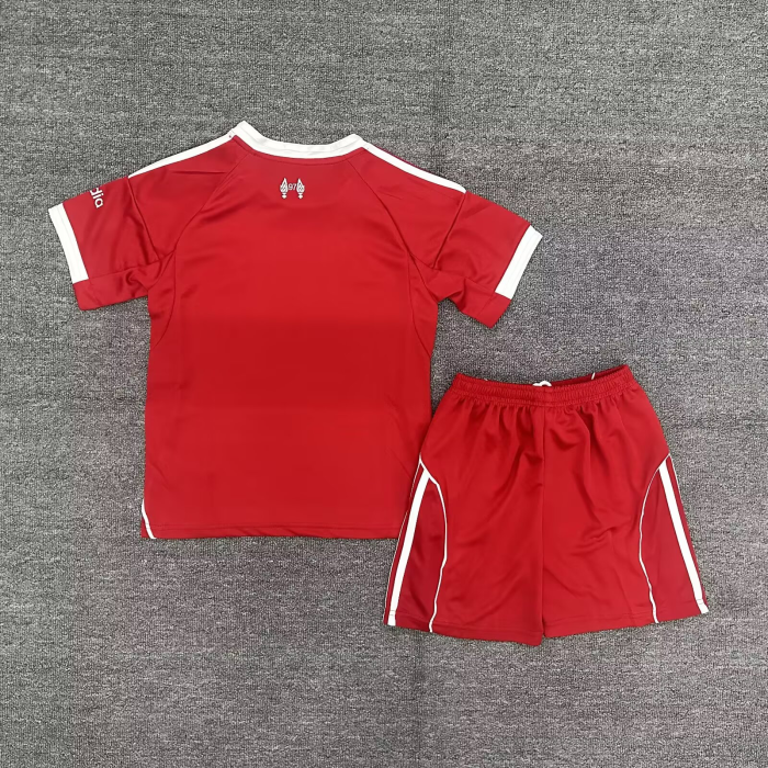 Liverpool Home Kids Suit 25/26 - CHAMPIONS 20