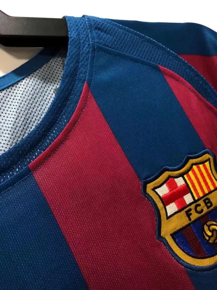 Barcelona Home Retro Jersey UCL Final 2006