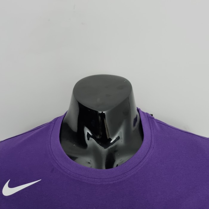 LeBron James Los Angeles Lakers Casual T-shirt Purple