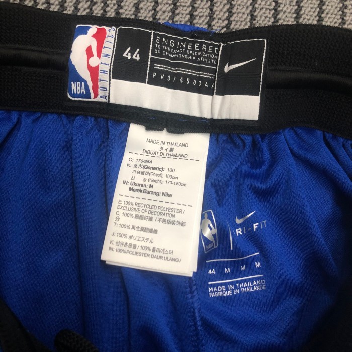 Golden State Warriors  Swingman Shorts  Blue  Statement Edition  18/19