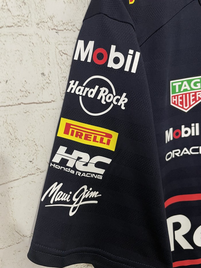 2025 Red Bull Racing T-shirt Dark Blue NO Number