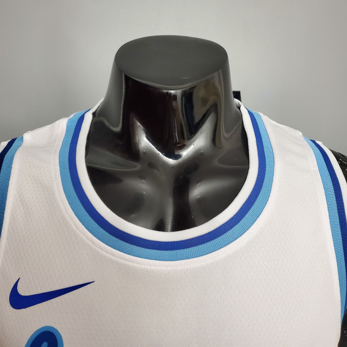LeBron James Los Angeles Lakers 2020/21 Swingman Jersey White