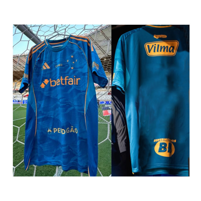 Cruzeiro Third Kids Suit 25/26