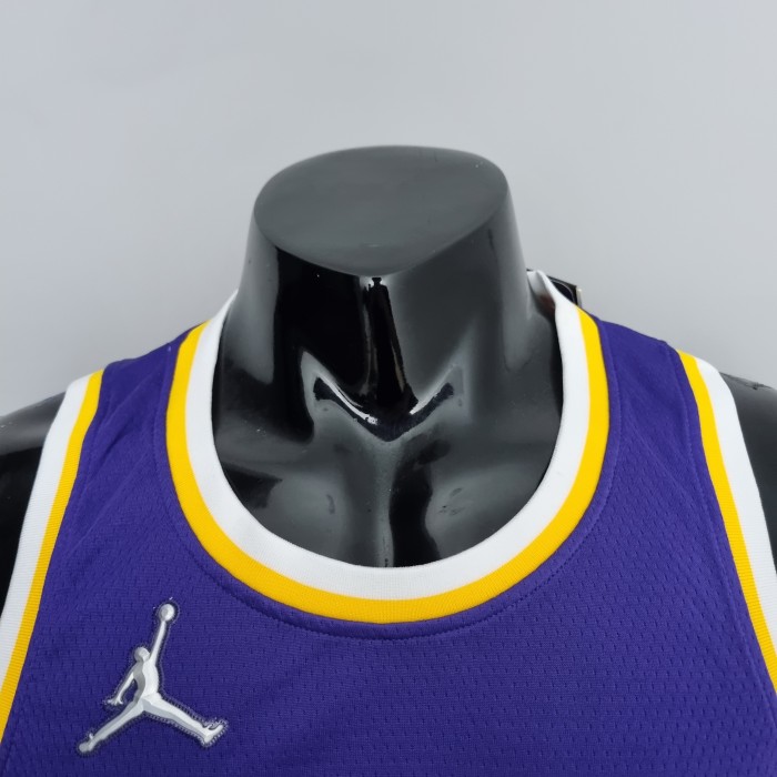 Dwight Howard Los Angeles Lakers 75th Anniversary Swingman Jersey Purple