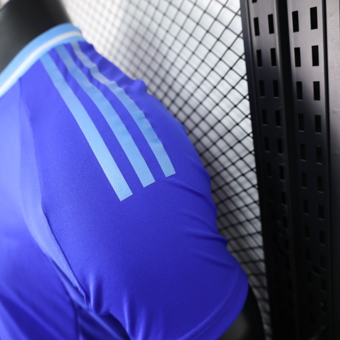 Argentina 2024 Copa America Away Player Version Man Jersey