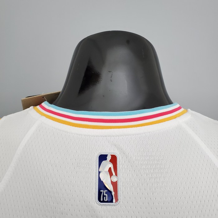 DeMar DeRozan San Antonio Spurs 2022 City Edition Swingman Jersey White
