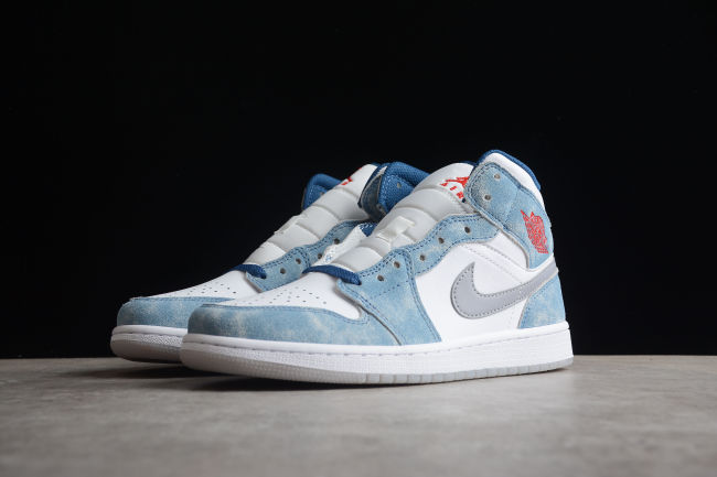 Air Jordan 1 MID classic retro cultural leisure sports basketball shoes