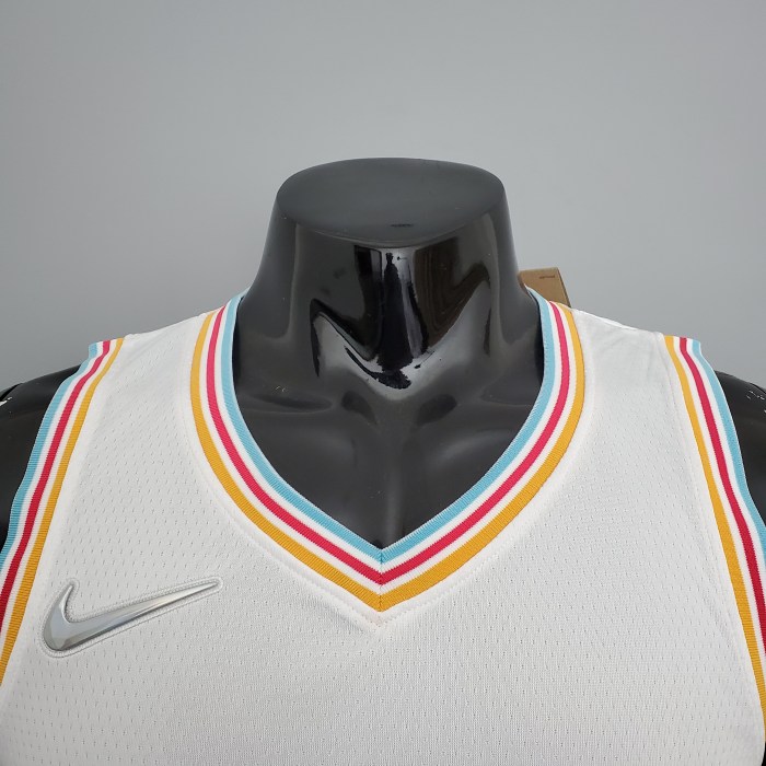 DeMar DeRozan San Antonio Spurs 2022 City Edition Swingman Jersey White