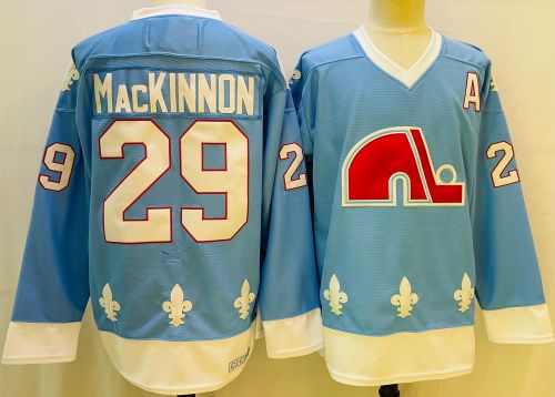 Colorado Avalanche Jersey Reverse Retro Blue 20/21 NO.29 MACKINNON